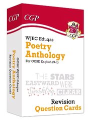 GCSE English: WJEC Eduqas Poetry Anthology - Revision Question Cards hind ja info | Noortekirjandus | kaup24.ee