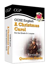 GCSE English - A Christmas Carol Revision Question Cards hind ja info | Noortekirjandus | kaup24.ee