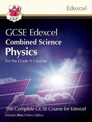 Grade 9-1 GCSE Combined Science for Edexcel Physics Student Book with Online Edition hind ja info | Noortekirjandus | kaup24.ee