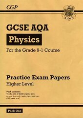 Grade 9-1 GCSE Physics AQA Practice Papers: Higher Pack 1 hind ja info | Noortekirjandus | kaup24.ee