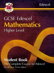 Grade 9-1 GCSE Maths Edexcel Student Book - Higher (with Online Edition) hind ja info | Noortekirjandus | kaup24.ee