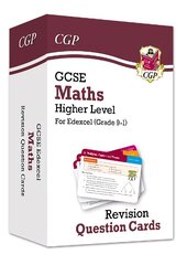 Grade 9-1 GCSE Maths Edexcel Revision Question Cards - Higher цена и информация | Книги для подростков и молодежи | kaup24.ee