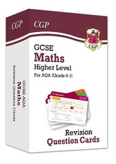 Grade 9-1 GCSE Maths AQA Revision Question Cards - Higher цена и информация | Книги для подростков и молодежи | kaup24.ee