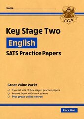 New KS2 English SATS Practice Papers: Pack 1 - for the 2023 tests (with free   Online Extras) цена и информация | Книги для подростков и молодежи | kaup24.ee