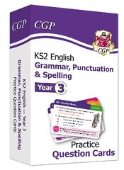 KS2 English Practice Question Cards: Grammar, Punctuation & Spelling - Year 3 hind ja info | Noortekirjandus | kaup24.ee