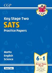 New KS2 Complete SATS Practice Papers Pack 2: Science, Maths & English (for   the 2023 tests) цена и информация | Книги для подростков и молодежи | kaup24.ee