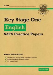 KS1 English SATS Practice Papers: Pack 2 (for the 2023 tests) цена и информация | Книги для подростков и молодежи | kaup24.ee