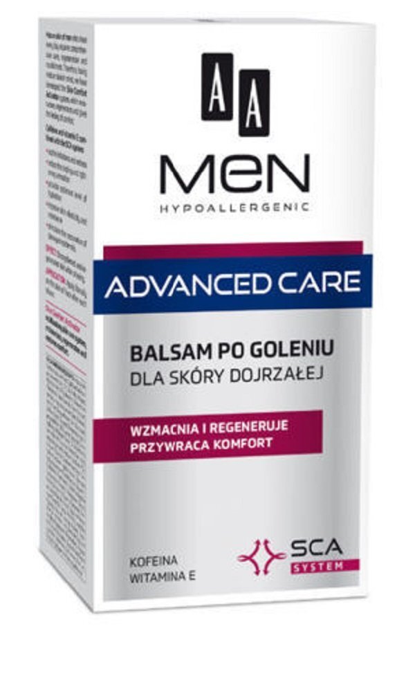 Raseerimisjärgne palsam AA Men Advanced Care 100 ml цена и информация | Raseerimisvahendid | kaup24.ee