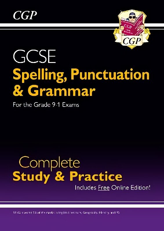 Spelling, Punctuation and Grammar for Grade 9-1 GCSE Complete Study & Practice (with Online Edition) цена и информация | Noortekirjandus | kaup24.ee
