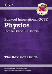 Grade 9-1 Edexcel International GCSE Physics: Revision Guide with Online Edition hind ja info | Noortekirjandus | kaup24.ee