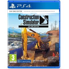 Construction Simulator Day One Edition, PS4 цена и информация | Компьютерные игры | kaup24.ee