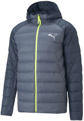 Куртка мужская Puma PackLite Hooded 849355 18/L, синяя цена и информация | Мужские куртки | kaup24.ee