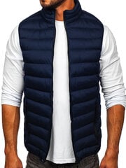 Meeste vest J.Style Blue 5M711-215 5M711-215/XL цена и информация | Мужские жилетки | kaup24.ee