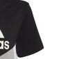 Poiste T-särk Adidas B Cb T Ess Black Grey HA4025 HA4025/128 цена и информация | Poiste särgid | kaup24.ee