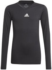 Poiste särk Adidas Team Base Tee Y Black GN5710 GN5710/164 цена и информация | Рубашки для мальчиков | kaup24.ee