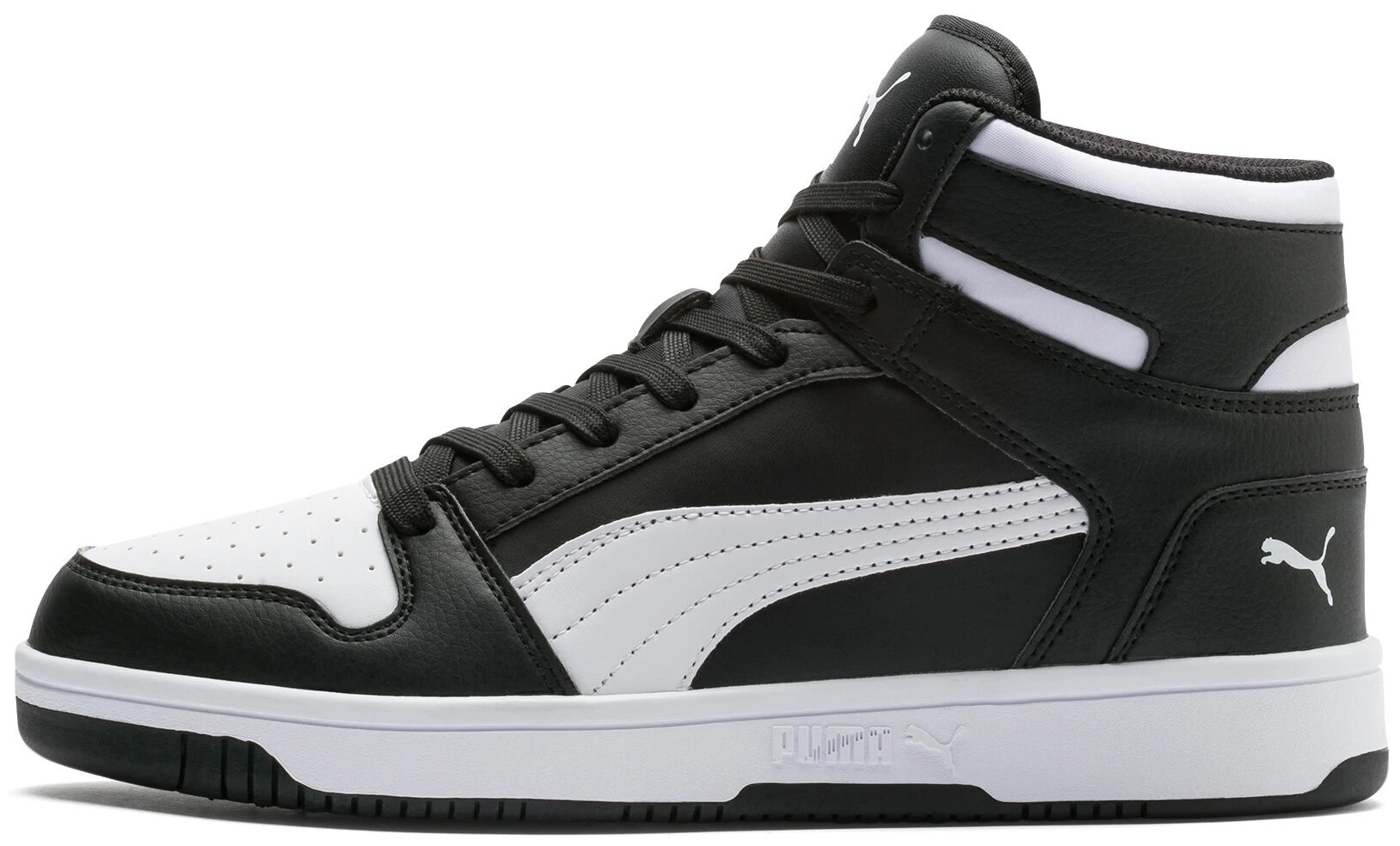 Meeste jalanõud Puma Rebound LayUp Sl Black White 369573 01 369573 01/9 hind ja info | Spordi- ja vabaajajalatsid meestele | kaup24.ee