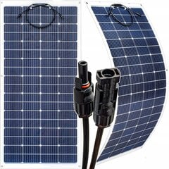 Paindliku struktuuriga päikesepaneel 200W 12V hind ja info | Päikeseenergiajaamade osad | kaup24.ee