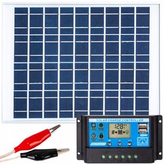 Päikesepatarei 20W 12V цена и информация | Комплектующие для солнечных электростанций | kaup24.ee