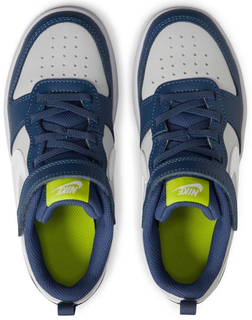 Laste jalanõud Nike Court Borough Low 2 Blue Grey BQ5451 016 BQ5451 016/2.5 цена и информация | Laste spordijalatsid | kaup24.ee