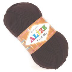 Пряжа для вязания Alize Pure Wool Cashmira 100 г, цвет коричневый 92RU цена и информация | Принадлежности для вязания | kaup24.ee