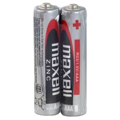 Батарейки Maxell Zinc, ААА (R03), 2 шт. цена и информация | Батарейки | kaup24.ee