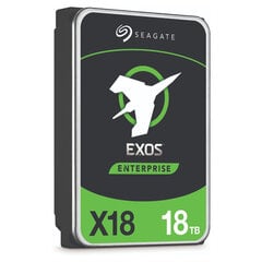 HDD Seagate Exos X18 3,5" 18TB SATA hind ja info | Sisemised kõvakettad (HDD, SSD, Hybrid) | kaup24.ee