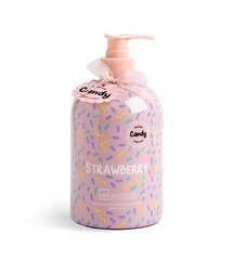 Vedel kätepesuseep IDC Institute Candy Strawberry, 500 ml цена и информация | Мыло | kaup24.ee