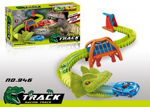 Dinosauruse racing track hind ja info | Poiste mänguasjad | kaup24.ee
