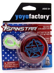 YoYo Factory Spinstar yo-yo punane цена и информация | Настольные игры, головоломки | kaup24.ee