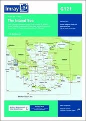 Imray Chart G121: South Ionian Islands Nisos Levkas to Nisos Zakinthos New edition hind ja info | Ühiskonnateemalised raamatud | kaup24.ee