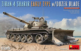 Liimitav mudel MiniArt 37044 Tiran 4 Sharir Early Type w/Dozer Blade 1/35 hind ja info | Liimitavad mudelid | kaup24.ee