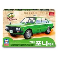 Liimitav mudel Academy 15140 Hyundai Pony taxi 1/24 hind ja info | Liimitavad mudelid | kaup24.ee