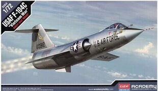 Liimitav mudel Academy 12576 USAF F-104C Vietnam War 1/72 цена и информация | Склеиваемые модели | kaup24.ee