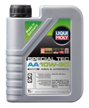 Mootoriõli Liqui Moly Special Tec AA 10W-30, 4 l цена и информация | Mootoriõlid | kaup24.ee