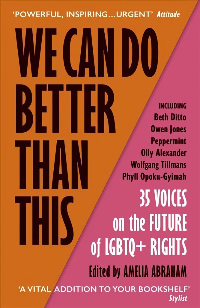 We Can Do Better Than This: An urgent manifesto for how we can shape a better world for LGBTQplus people цена и информация | Ühiskonnateemalised raamatud | kaup24.ee