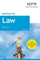 Getting into Law 14th Revised edition hind ja info | Ühiskonnateemalised raamatud | kaup24.ee