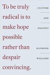 Culture and Politics: Class, Writing, Socialism цена и информация | Книги по социальным наукам | kaup24.ee