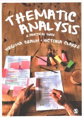 Thematic Analysis: A Practical Guide hind ja info | Ühiskonnateemalised raamatud | kaup24.ee