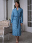 Belmanetti pikk bambuskiust hommikumantel "Lausanne Blue Ornament Print" hind ja info | Naiste hommikumantlid | kaup24.ee
