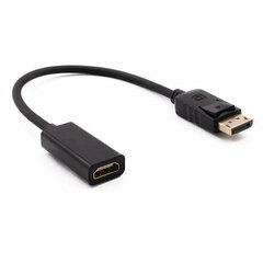 Адаптер для DisplayPort на HDMI Nilox NXADAP02 Чёрный цена и информация | Адаптеры и USB-hub | kaup24.ee