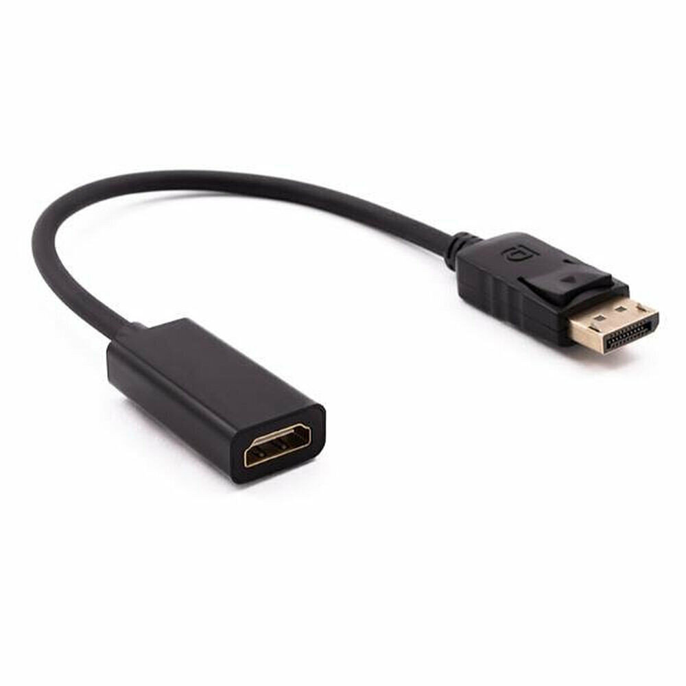 Display Port-Hdmi Adapter Nilox NxadaP02 must hind ja info | USB jagajad, adapterid | kaup24.ee