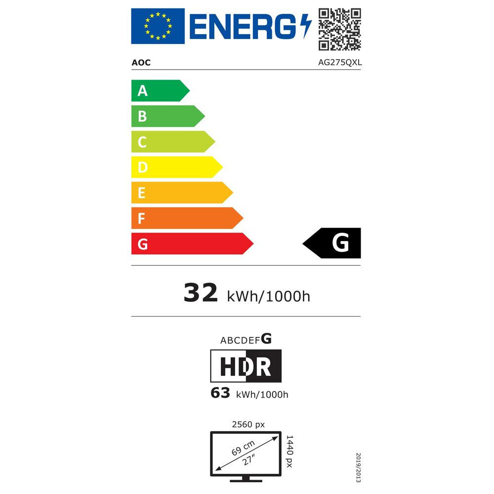 Monitor AOC AG275QXL 27" hind ja info | Monitorid | kaup24.ee