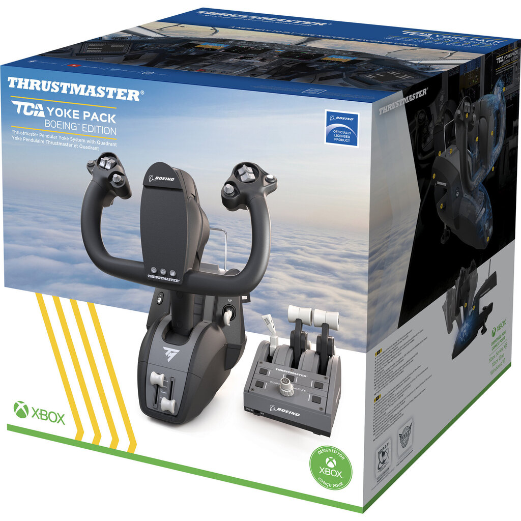 Thrustmaster TCA Yoke цена и информация | Mänguroolid | kaup24.ee