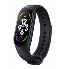 iWear SM7 nutikas käevõru 0,96'' TFT - Fitness Tracker IP67 koos HR ja vererõhuga / Sotsiaalne / Sleep Black hind ja info | Nutikellad (smartwatch) | kaup24.ee