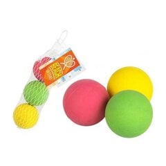 Мячи для пляжных ракеток, 47 мм, 3 шт. цена и информация | Игрушки для песка, воды, пляжа | kaup24.ee