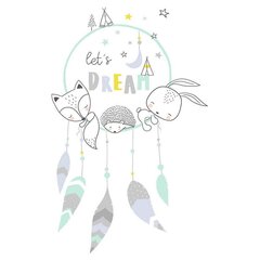 Пододеяльник для детской кроватки Cool Kids Let'S Dream цена и информация | Детское постельное бельё | kaup24.ee