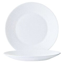 Taldrikute komplekt Arcoroc Restaurant klaas (ø 22,5 cm) (6 uds) цена и информация | Посуда, тарелки, обеденные сервизы | kaup24.ee