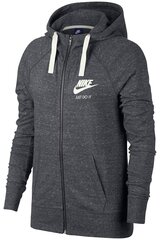 Naiste pusa Nike Nike NSW Gym VNTG Hoodie FZ, hall цена и информация | Женские толстовки | kaup24.ee