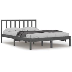 Каркас для кровати, 120x200 см, серый цена и информация | Кровати | kaup24.ee