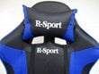 Mänguritool R-Sport K3, massaažifunktsiooniga, sinine/must цена и информация | Kontoritoolid | kaup24.ee
